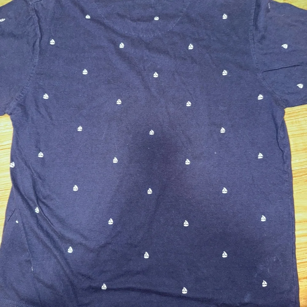 ⛵ Ping Pong Pro Nautical Sailboat Print T-Shirt - Navy Blue - Size M/M
